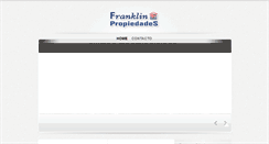 Desktop Screenshot of franklinpropiedades.com.ar